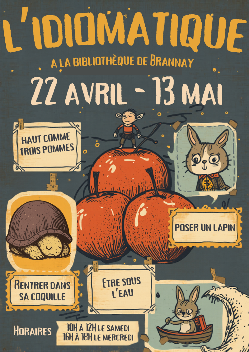 " L'IDIOMATIQUE" À LA BIBLIOTHÈQUE